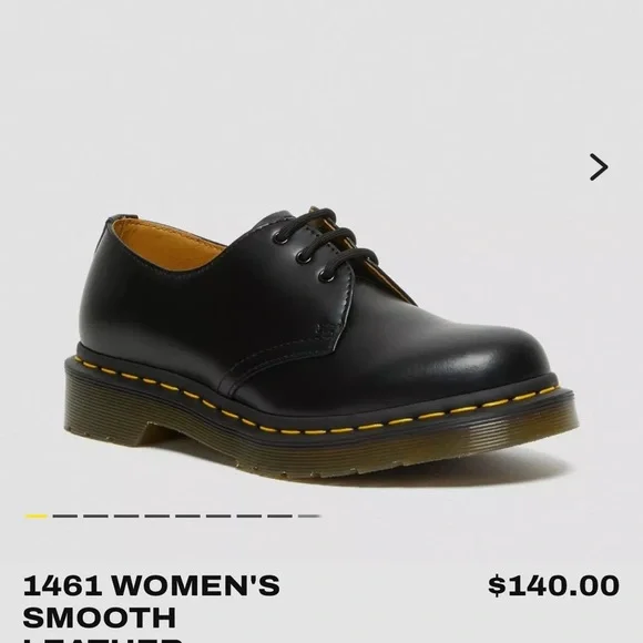 Dr. Martens | Shoes | Dr Martens Black Flats With Iconic  display picture 3